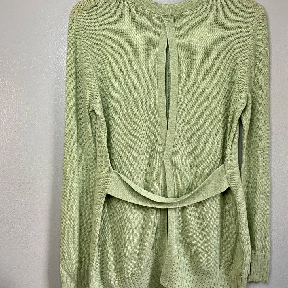 Lululemon Athletica Light Green‎ Knit Sweater